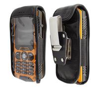 caseroxx Noble-Conception sac en cuir pour Icefox Phone en noir fait de cuir ver