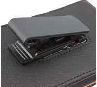 caseroxx Outdoor Etui pour téléphone portable adapté au Cat S41 avec clip ceinture pivotant, étui de protection en noir
