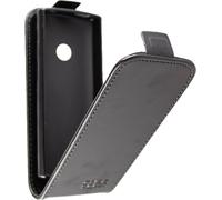 caseroxx protection étui housse flip cover compatible avec Nokia 105 / 110 4G 2021, housse smartphone flip cover en noir