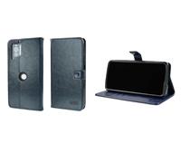 caseroxx Rabat Housse pour Crosscall Stellar-X5 / X5s, Bleu | Étui à rabat type livre avec compartiments intérieurs et protection intégrale au quotidien, en Cuir artificiel