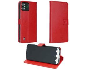 caseroxx Rabat Housse pour Doro Aurora A30/A31, Rouge