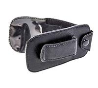 caseroxx Sac Cuir avec Clip Ceinture pour Samsung GT E1270 en Cuir veritable, Housse de Protection à Porter à la Ceinture (avec fenêtre Transparente antisalissure; Coloris Noir)