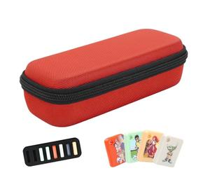 caseroxx Sac de rangement pour jetons audio Galakto - Convient pour 8 jetons audio