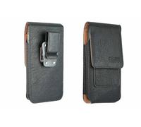 caseroxx Sac d'extérieur Compatible avec Oukitel WP28 avec Clip de Ceinture Amovible et Rotatif en Noir