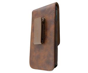 caseroxx Sac d'extérieur pour Crosscall Action-X3, Sac (Sac d'extérieur dans Brun)