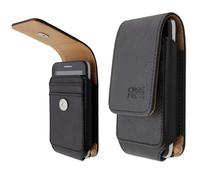 caseroxx sac en cuir avec boucle de ceinture pour Alcatel 2008G en noir fait de