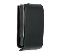 caseroxx Sac pour pompe à insuline en cuir véritable compatible avec les pompes à insuline Medtronic MiniMed série 600 et 780G, clip de ceinture, étui de protection en noir