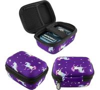 caseroxx Sac pour VTech Kidizoom Video Studio HD Lilas- Licorne EVA-Case Licorne- Lilas- Licorne- Lilas