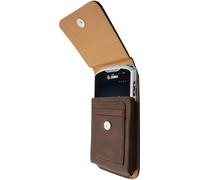 caseroxx Sacoche d'extérieur pour Zebra TC51 / TC52 / TC56 / TC57 en marron