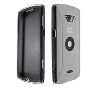 caseroxx TPU-Housse en Blanc-Transparent pour Crosscall Core-X4 - Protection ajustée