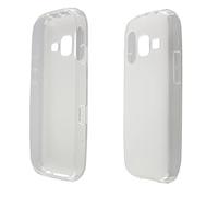 caseroxx TPU-Housse en Blanc-Transparent pour Doro Primo 218/368 - Protection ajustée