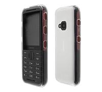 caseroxx TPU-Housse en Blanc-Transparent pour Nokia 5310 (2020) - Protection ajustée