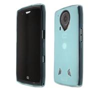 caseroxx TPU-Housse en Bleu pour Crosscall Trekker-X4 - Protection ajustée