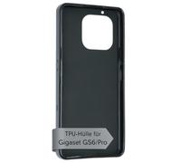 caseroxx TPU-Housse en Noir pour Gigaset GS6 / GS6 Pro - Protection ajustée