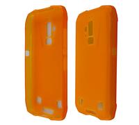 caseroxx TPU-Housse en Orange pour Blackview BV9700 / BV9700Pro - Protection ajustée