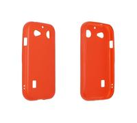 caseroxx TPU-Housse en Rouge pour Doro Leva L10 / L11 / E10 - Protection ajustée