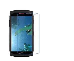 caseroxx TPU-Housse et sans Protection écran pour Crosscall Action-X3 (TPU-Housse + Protection écran, Noir)