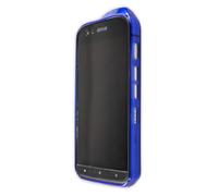 caseroxx TPU-Housse pour Cat S61 en bleu + sans protection écran