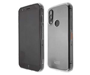 caseroxx TPU-Housse pour Cat S62 / S62 Pro, Transparent | Coque TPU souple, ajustée et agréable en main, protège des chocs, rayures et poussière, en TPU