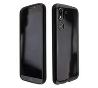 caseroxx TPU-Housse pour Doro 8050/8050 Plus, Noir | Coque TPU souple, ajustée et agréable en main, protège des chocs, rayures et poussière, en TPU