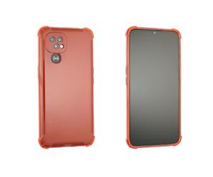 caseroxx TPU-Housse pour Doro 8100/8110 / 8200/8210 / 8220, Rouge | Coque TPU souple, ajustée et agréable en main, protège des chocs, rayures et poussière, en TPU