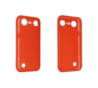 caseroxx TPU-Housse pour Doro Aurora A10 / A11, Rouge | Coque TPU souple, ajustée et agréable en main, protège des chocs, rayures et poussière, en TPU