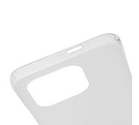 caseroxx TPU-Housse pour SPC Zeus 2 Elite, Blanc-Transparent | Coque TPU souple, ajustée et agréable en main, protège des chocs, rayures et poussière, en TPU
