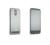 caseroxx TPU-Housse pour SPC Zeus 4G / Zeus 4G Pro, avec Sangle pour accrocher en coloré de TPU