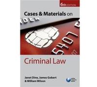 Cases and Materials on Criminal Law Wilson, William (Auteur)