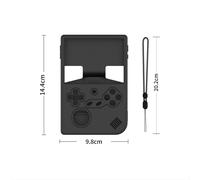 Cases Compatible with ANBERNIC RG40XXV,Silicone Case,Lightweight,Shockproof,Portable ¿ Dark Blue