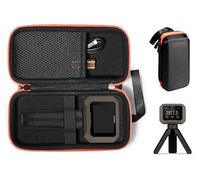 CaseSack Étui pour Garmin Xero® C1 Pro, organiseur intelligent (noir avec fermeture éclair orange)