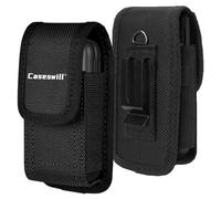 Caseswill Étui en nylon pour Nokia 2780 Flip / 2760 Flip / 2660 Flip / 2720 V Flip,Iris Flip,Cat S22 Flip,TCL Flip Go/Classic/Flip 2, Sonim XP3 Plus, Alcatel Go Flip 4/Go Flip V Étui avec clip