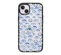 CASETiFY CASETiFY Coque pour iPhone 14 Max Motif All Seeing Eye Summer Holiday Bleu