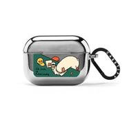 CASETiFY Étui miroir pour Airpods Pro (2e génération) avec anneau - J'en ai marre de tout