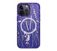 CASETiFY Impact Case MagSafe compatible avec iPhone 14 Pro Max - Gigi Garden Florals - Peri Purple Re/CASETiFY