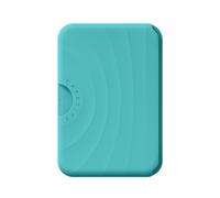 CASETiFY Snappy Ripple Portefeuille compatible avec Magsafe Bleu menthe