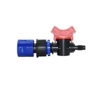 Casetlong 1 pièce 8/11 1/2 3/4 Pouces Tuyau d'arrosage vanne d'eau d'irrigation Robinet de Jardin 16 mm 20 mm connecteur de Tuyau grues Adaptateur de vanne d'arrêt d'eau(8mm Hose)