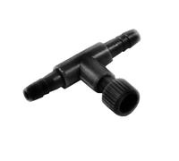 Casetlong 1 vanne de régulation de Pompe à air d'aquarium en Forme de T, connecteur en T, Pompe d'aération, connecteur de régulateur de Conduite d'air à 2 Voies for Pompe