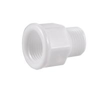 Casetlong Raccord de Tuyau en Plastique, Adaptateur de Filetage 1/2" 3/4", for arroseurs de Jardin, raccords d'arrosage, raccord de Tuyau(1I2 malex1I2 Female)