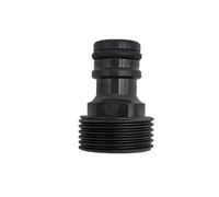 Casetlong Raccord Rapide Oasis Euro 3/4" mâle fileté for Tuyau d'arrosage, 1/2 pièces, for système d'irrigation Goutte à Goutte(for USA (2PCS) F)