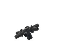 Casetlong Raccords de tuyauterie à interfaces de 6 mm, 1 pièce, 5 Voies, 6 Voies, 7 Voies, séparateurs de Tubes à Joints Multiples, raccord de Tuyau d'irrigation de Ventilation Industrielle(6-Way)