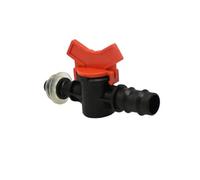 Casetlong Robinet d'arrosage for Tuyau d'arrosage de 1/2 mm à 1/2 3/4 mm, Tube PE de 16 mm à 20 mm, vanne d'irrigation avec Joint(B x 20mm)