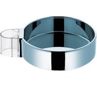 Porte savon pour barre de douche rond chromé Hansgrohe Casetta