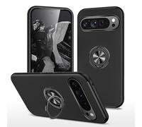 Casevita Coque Compatible avec Google Pixel 10 Pro XL avec Béquille Annulaire, Support Magnétique, Coque Pixel10 Pro XL Fine Double Couche Protection Antichoc pour Homme et Femme