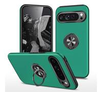 Casevita Coque Compatible avec Google Pixel 10 Pro XL avec Béquille Annulaire, Support Magnétique, Coque Pixel10 Pro XL Fine Double Couche Protection Antichoc pour Homme et Femme