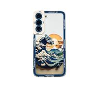 Casevita Coque Compatible avec Samsung Galaxy A13 4G, en TPU Souple Vagues de Soleil Paysage Esthétique Résistante aux Chutes - Compatible avec Samsung Galaxy A13 4G pour Homme et Femme