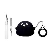 Casevita Coque mignonne 3 en 1 compatible avec AirPods Pro 3 avec anneau et kit de nettoyage, coque de protection en silicone compatible avec AirPod Pro3 pour femme