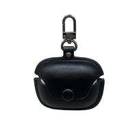 Casevita Étui compatible avec les écouteurs Bose Ultra ouverts avec porte-clés, housse de protection en cuir synthétique souple pour oreilles ouvertes Bose pour homme et femme