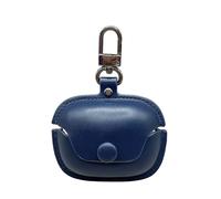 Casevita Étui compatible avec les écouteurs Bose Ultra ouverts avec porte-clés, housse de protection en cuir synthétique souple pour oreilles ouvertes Bose pour homme et femme
