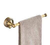 CASEWIND Anneau Porte Serviette Court et Carré en Laiton de Haute Qualité Fixation Murale Pratique pour Économie d’Espace Support de Serviette Style Antique pour Salle de Bain Toilette Cuisine
